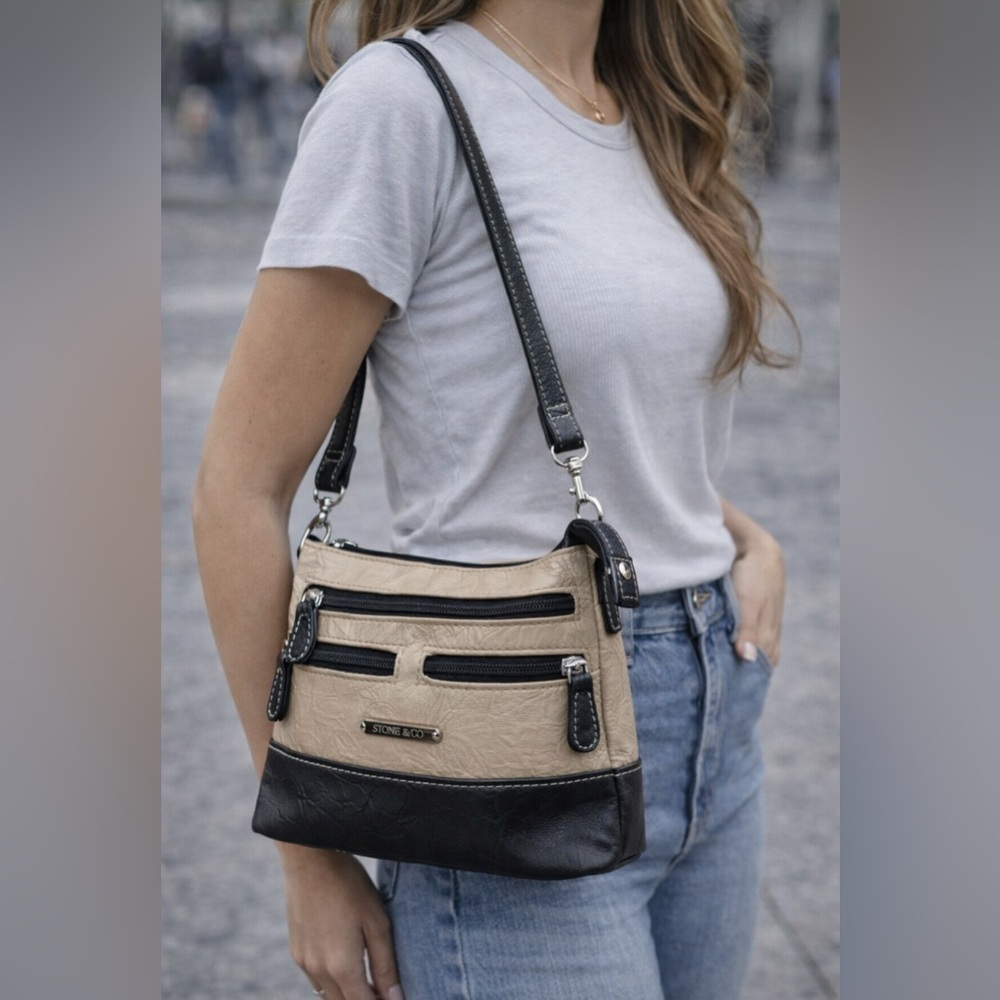 Stone and Company Leather Crossbody Bsg